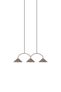 Curve 3 Rippvalgusti, Pruun